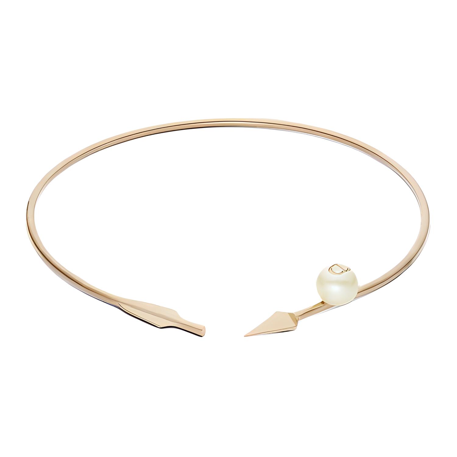 

DIOR Металлическое ожерелье Women's Matte Gold