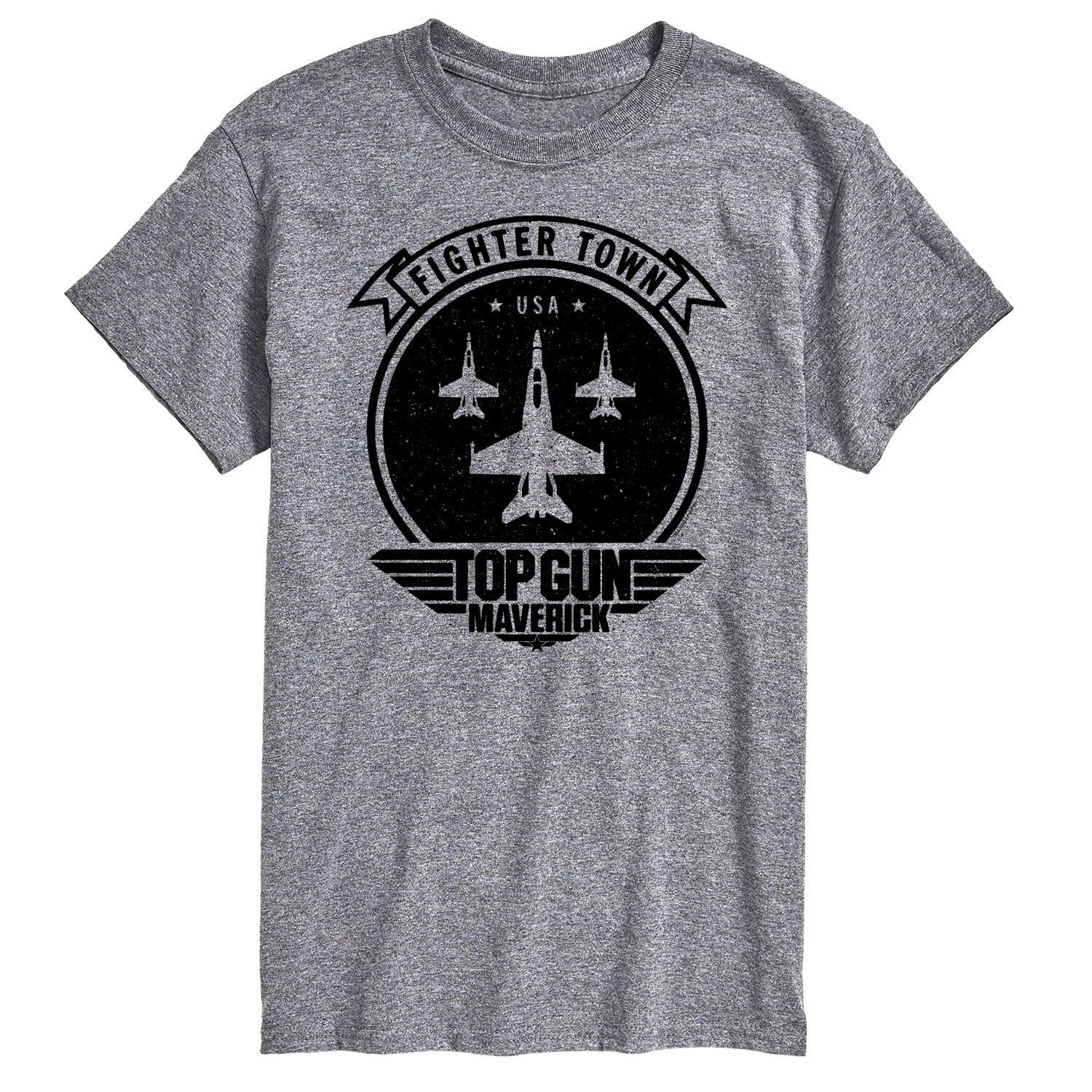 

Мужская футболка Top Gun Maverick Fighter Town Licensed Character