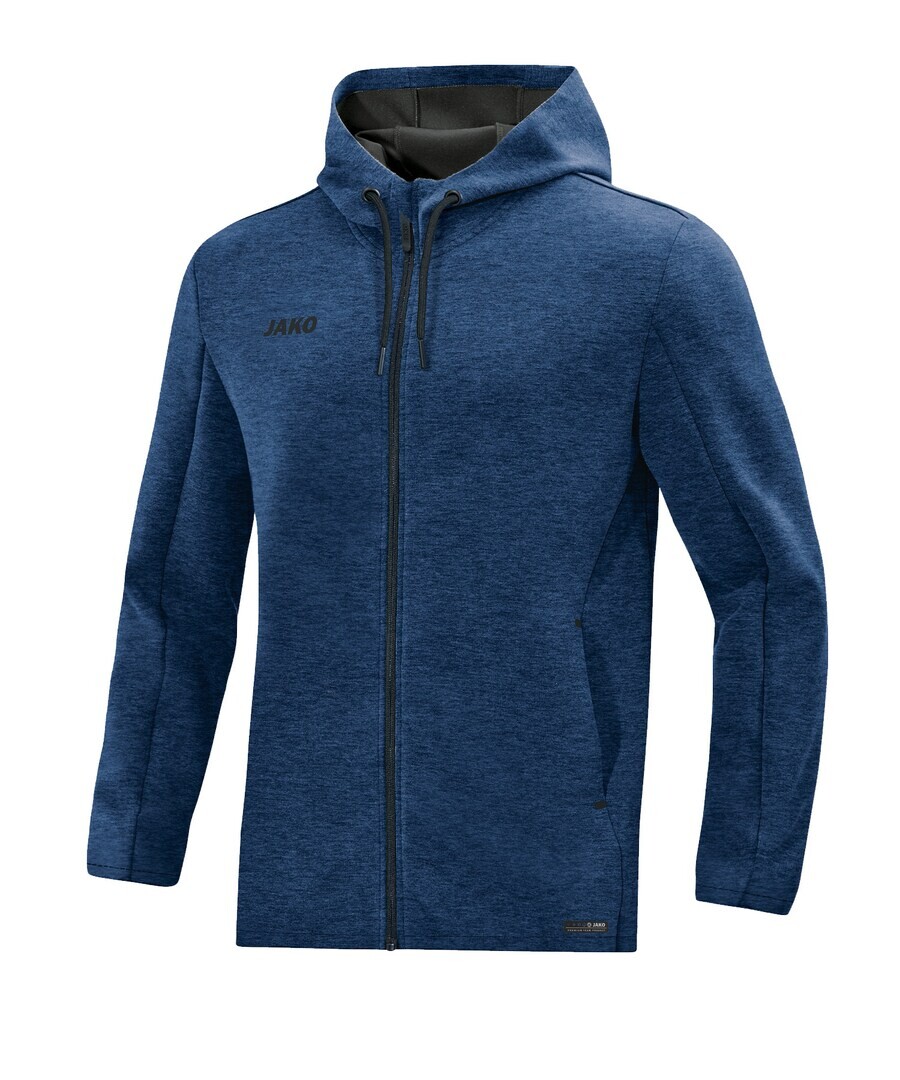 

Спортивная толстовка JAKO Athletic Zip-Up Hoodie, темно-синий