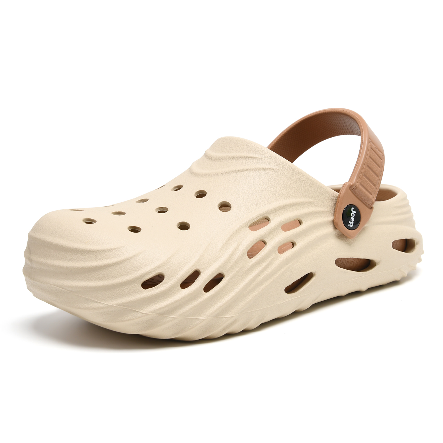 Jeep EVA Clogs мужские цвета khaki brown — фото 3