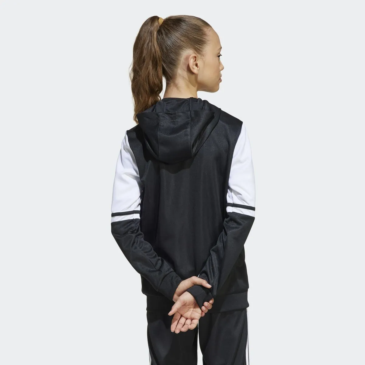 Squadra 25 Kids Толстовка с капюшоном Adidas для детей, чёрный — фото 2