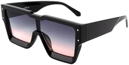 

Винтажные прямоугольные солнцезащитные очки для женщин, цельные солнцезащитные очки большого размера, женские очки для рыбалки, защита от ультрафиолета UV400 MTZJH, C10