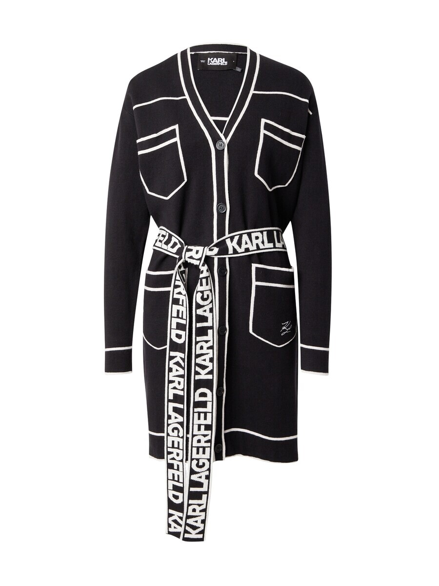 

Вязаный кардиган Karl Lagerfeld, черный