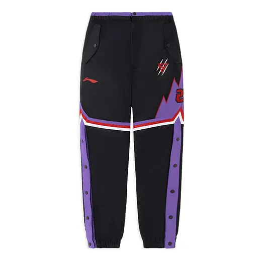 

Штаны x fred vanvleet премиум баскетбольные спортивные штаны Li-Ning, черный