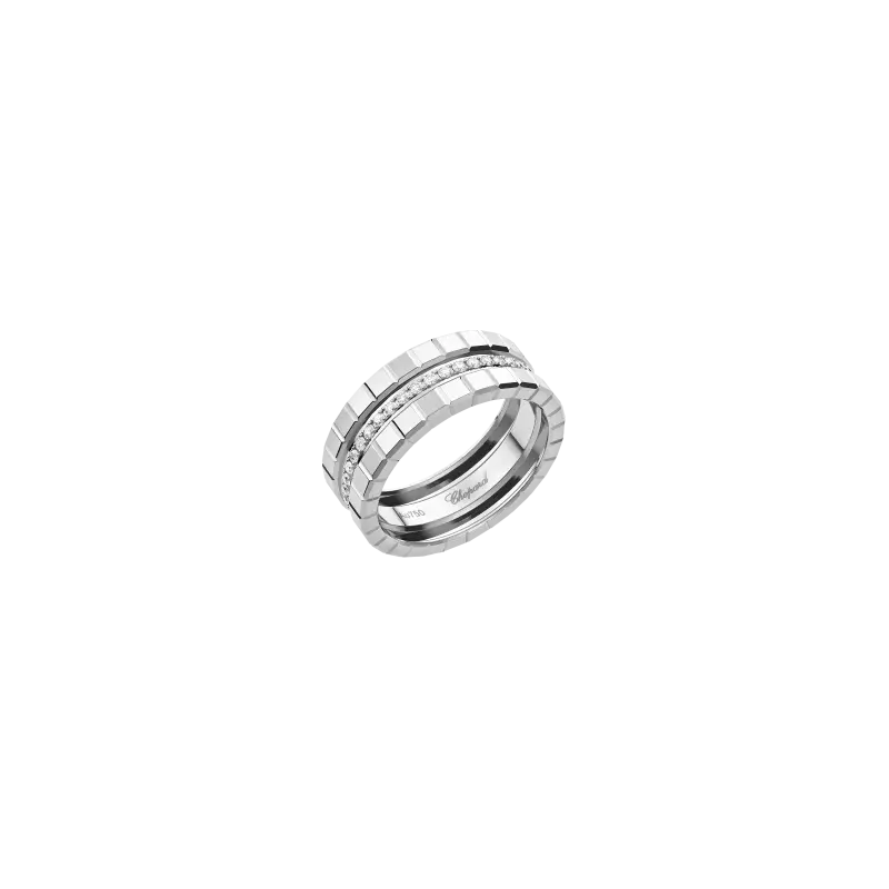 

Chopard - кольцо ice cube из этического белого золота, бриллианты - 827005-1040 CHOPARD