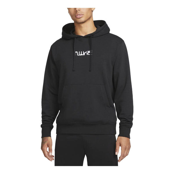 

Толстовка Nike Club Fleece Pullover Soccer Hoodie 'Black', черный