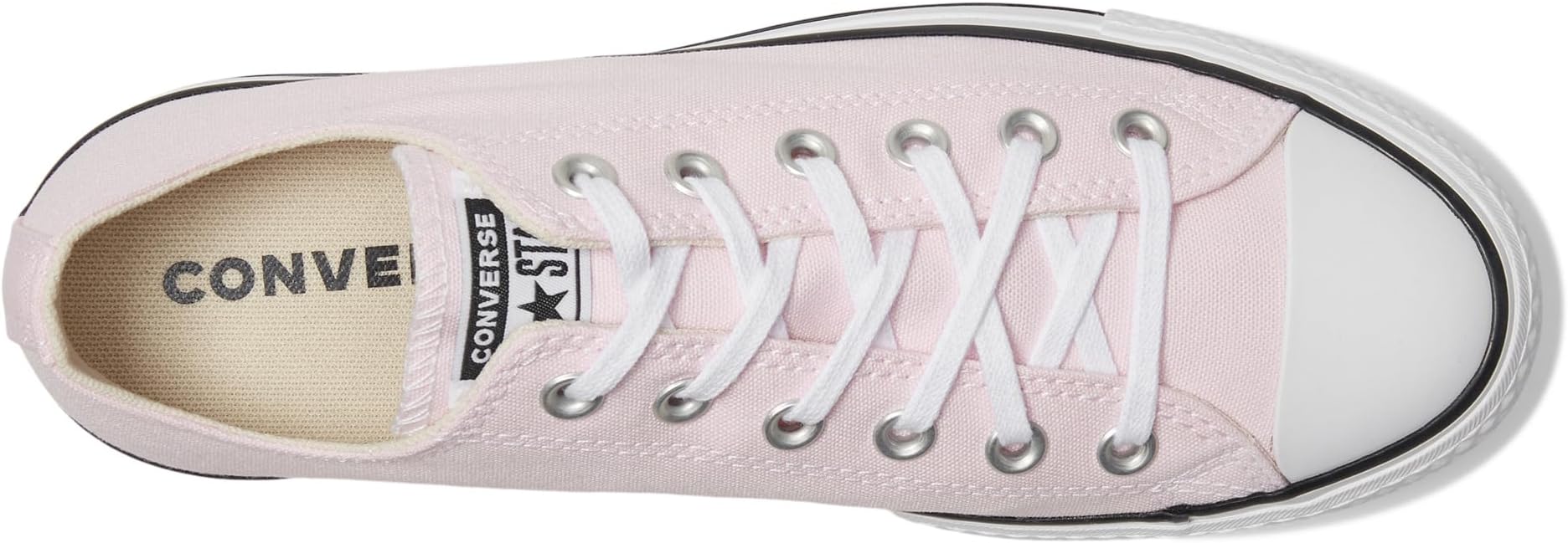 Кроссовки Converse Chuck Taylor All Star Lift Ox, Sugar Berry/White/Black — фото 2