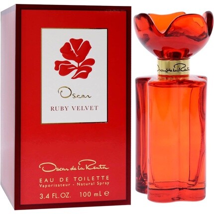 Oscar De La Renta Oscar Ruby Velvet By Eau De Toilette Spray 3.4 Oz — фото 3