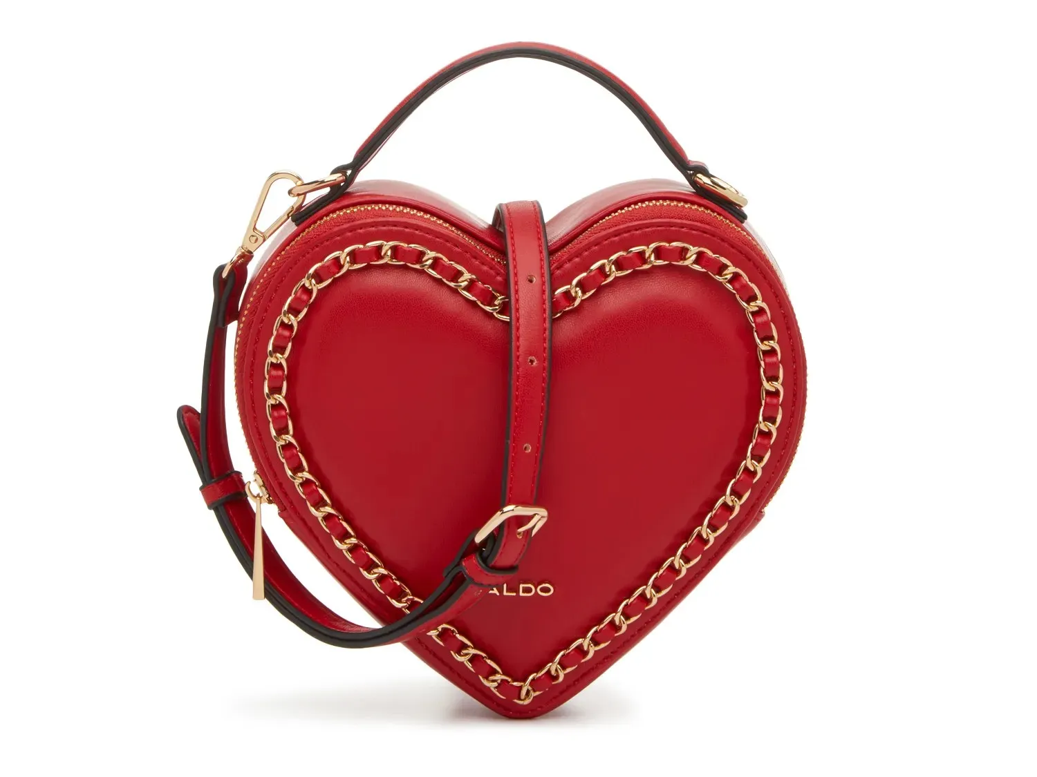

Сумка через плечо Aldo Whitneeyy Heart, красная