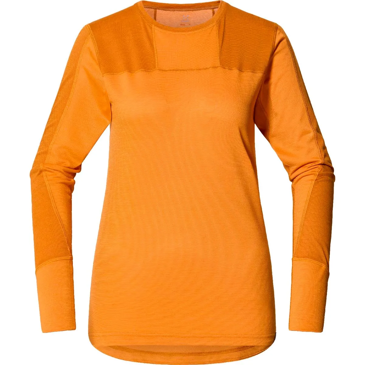 

Женская терморубашка Haglöfs Natural Blend Tech Crew Neck, желтый