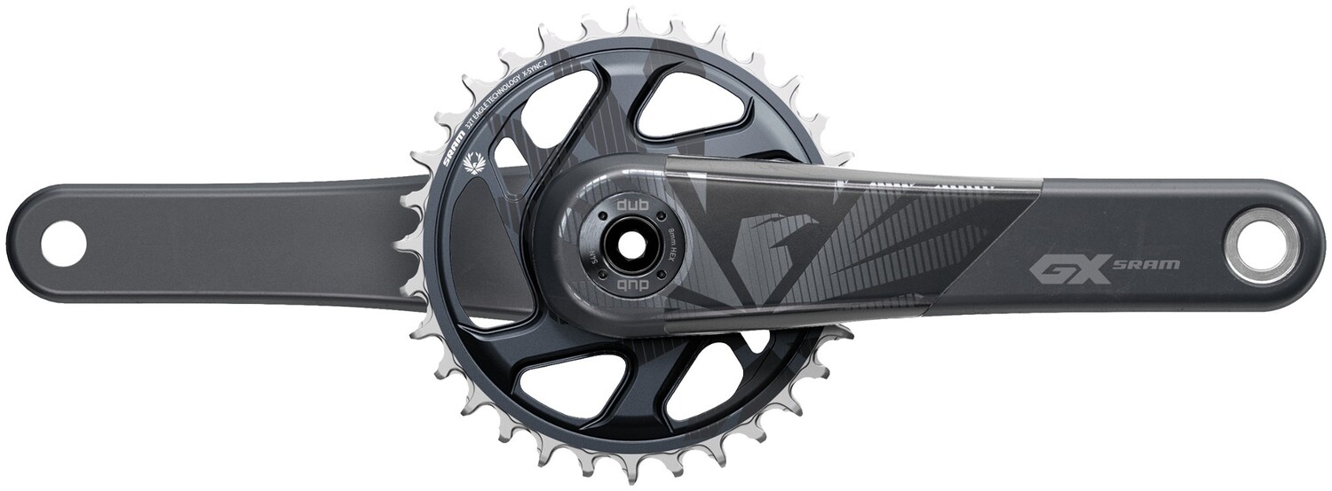 

Карбоновая шатунная система GX Eagle SRAM, черный
