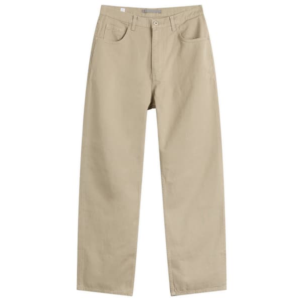 

Свободные брюки Mogens из твила с пятью карманами Norse Projects, Clay