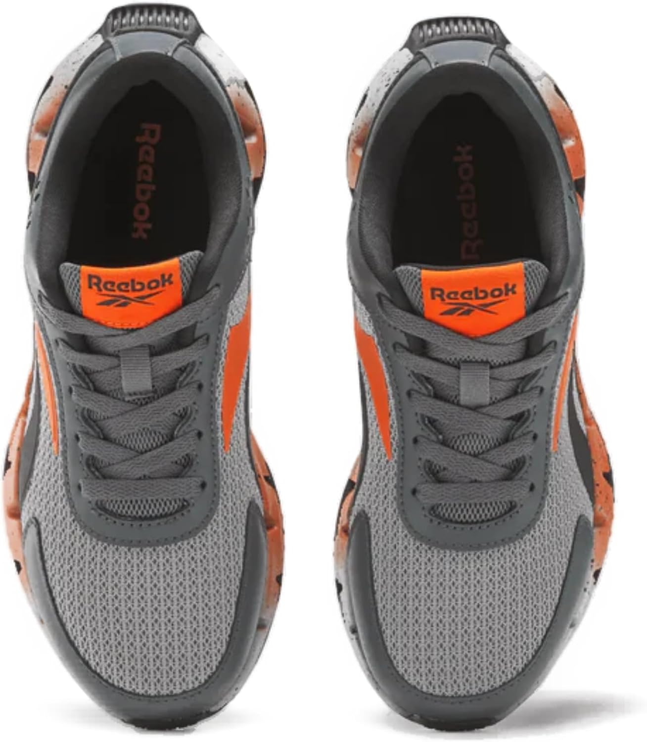 Кроссовки Zig Dynamica 2.0 Reebok для мальчиков, оранжевый/серый — фото 4