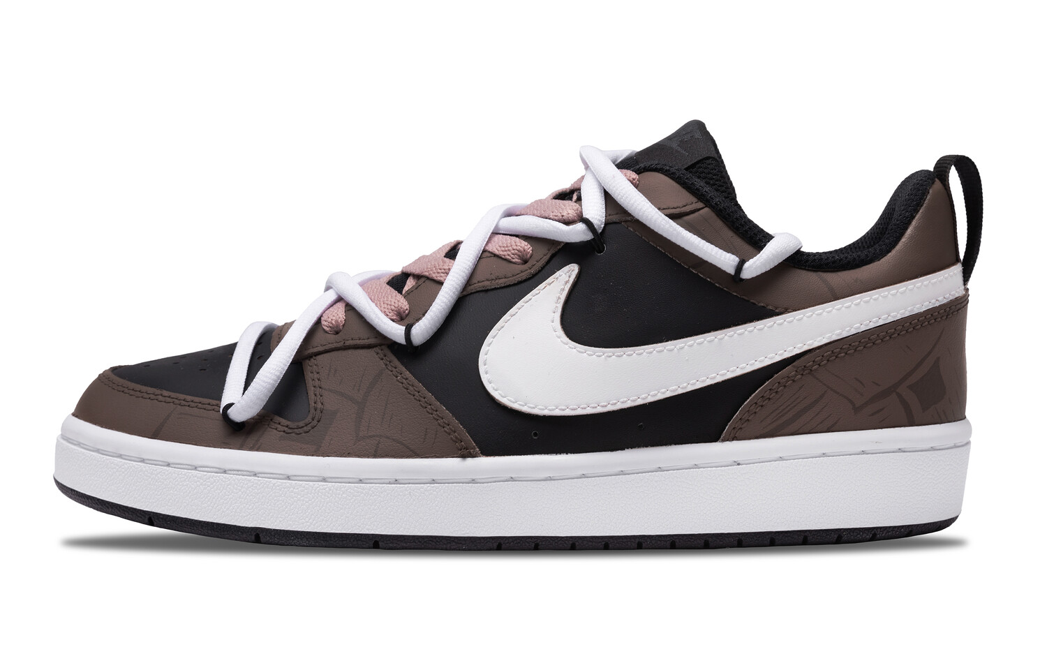 

Кроссовки Nike Court Borough 2 Skateboarding Shoes Women's Low-top Brown, черный