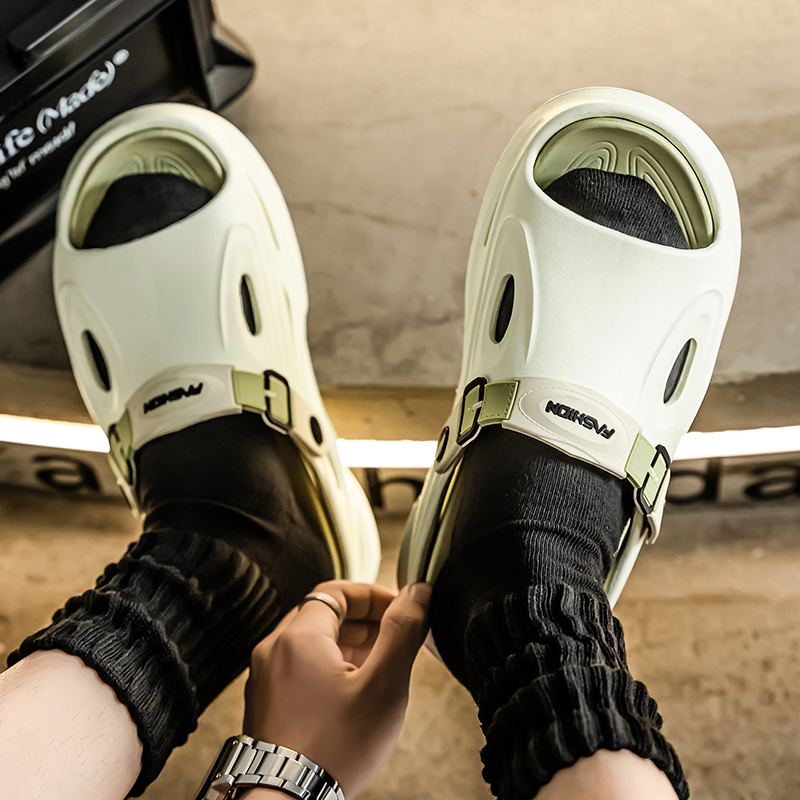 CariteSport Мужские пляжные сандалии Box в мятном цвете, цвет Mint Green — фото 4