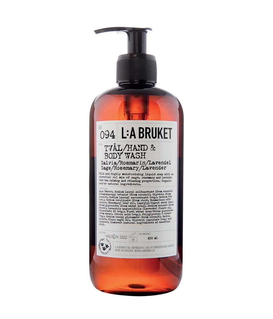 

Жидкое мыло L:A Bruket Sage Rosemary Lavender No. 094, 450 ml