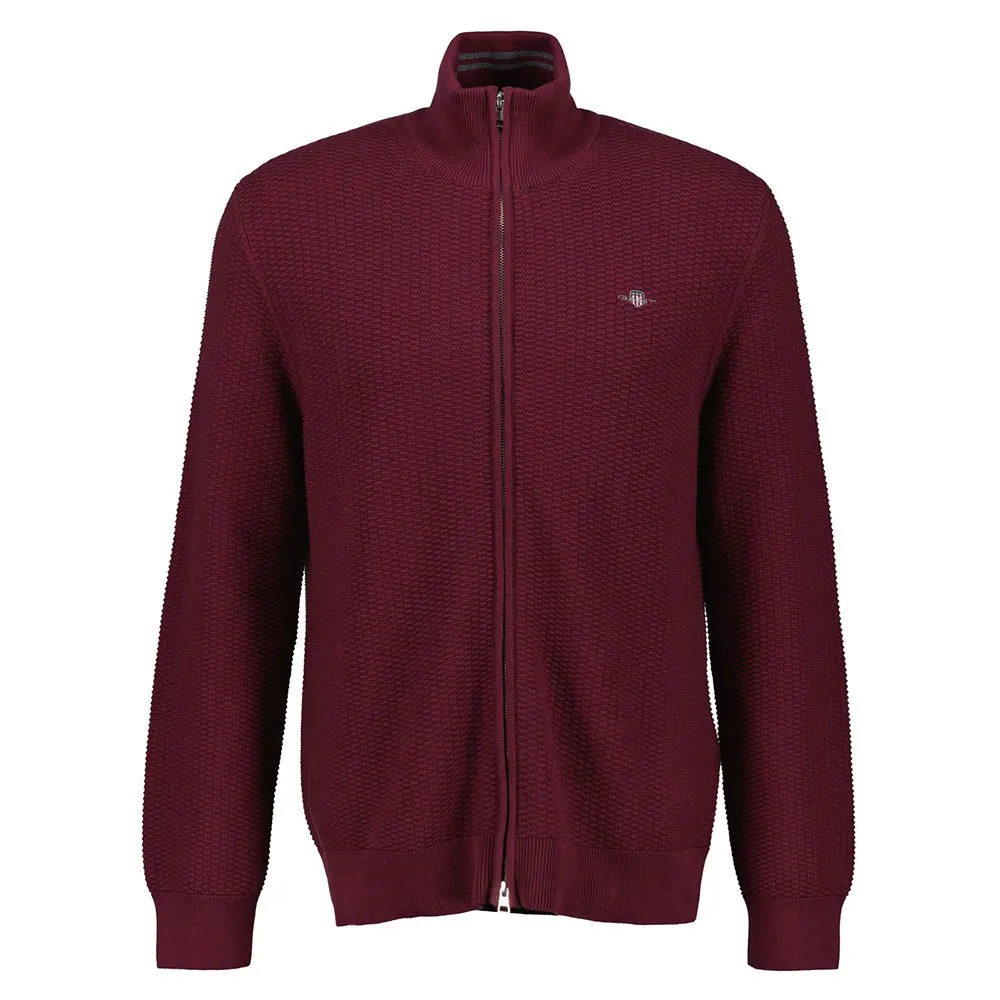 

Свитер Gant 8030212 full zip, красный