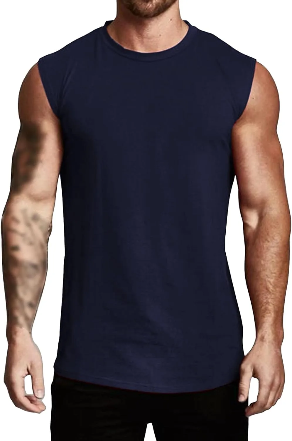 

Мужская майка с кислотной стиркой VgueElegc