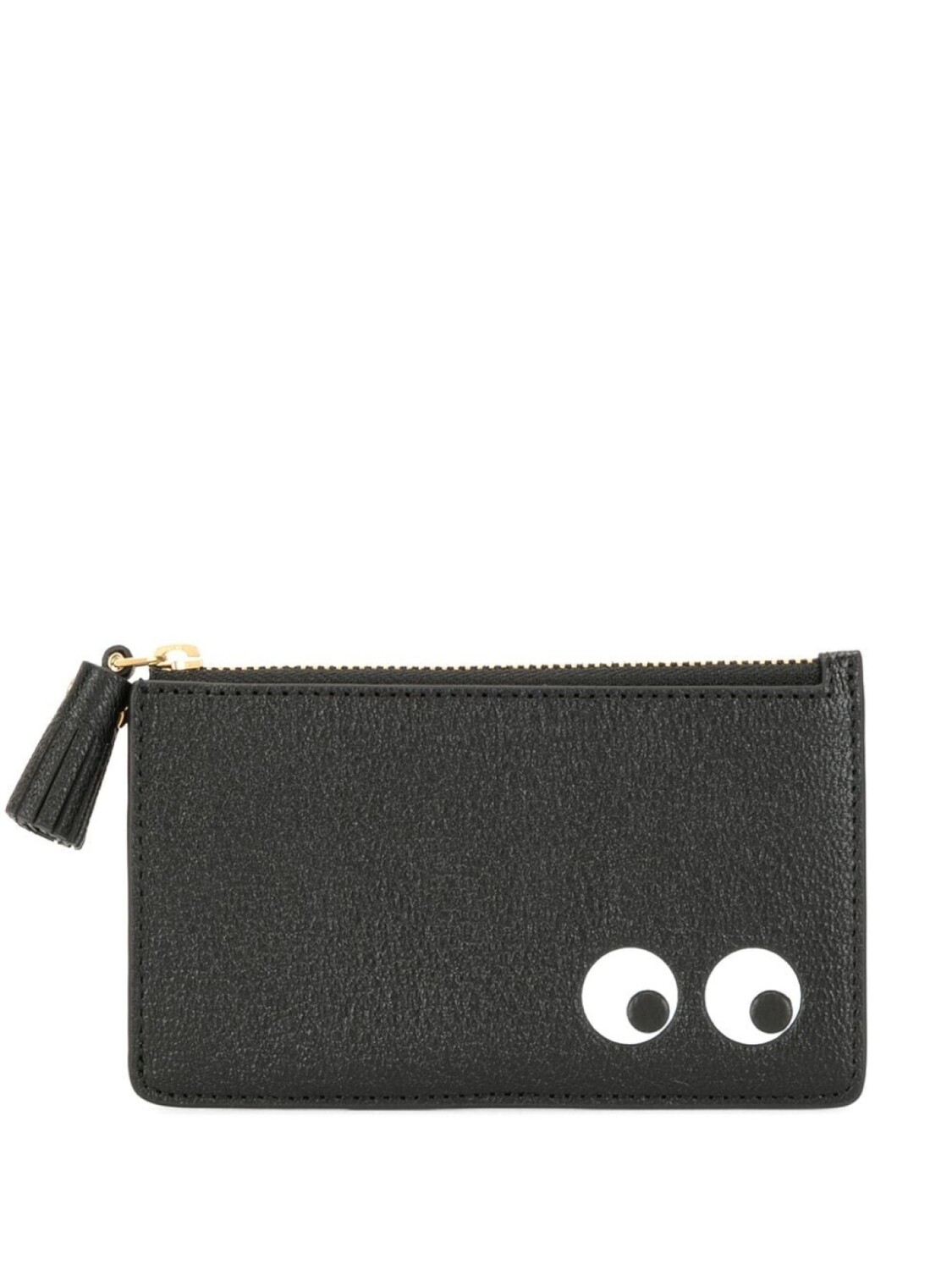 

Anya Hindmarch декорированный картхолдер на молнии, черный