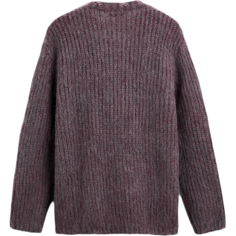Свитер Unisex Burgundy ZARA, Burgundy Burgundy — фото 4