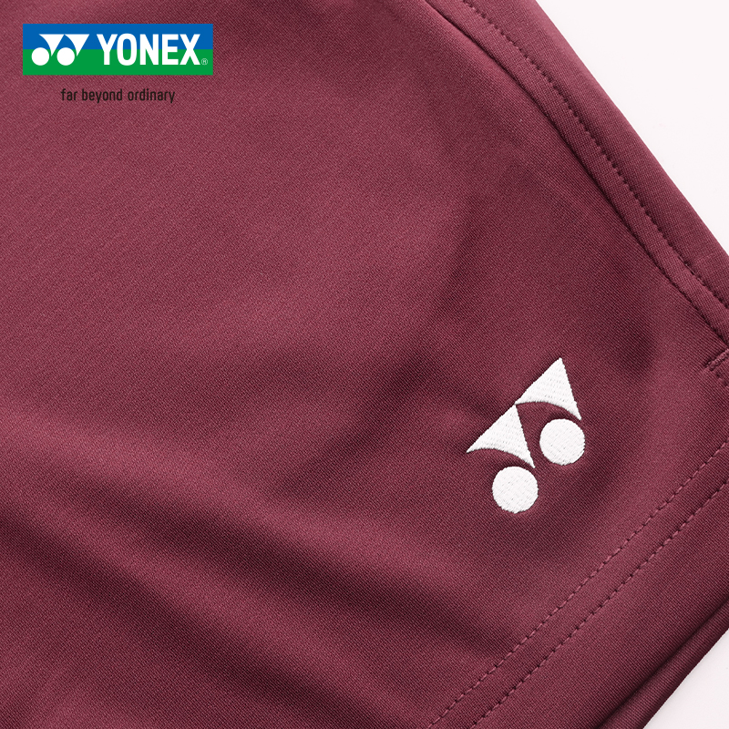 Шорты детские YONEX, burgundy — фото 4