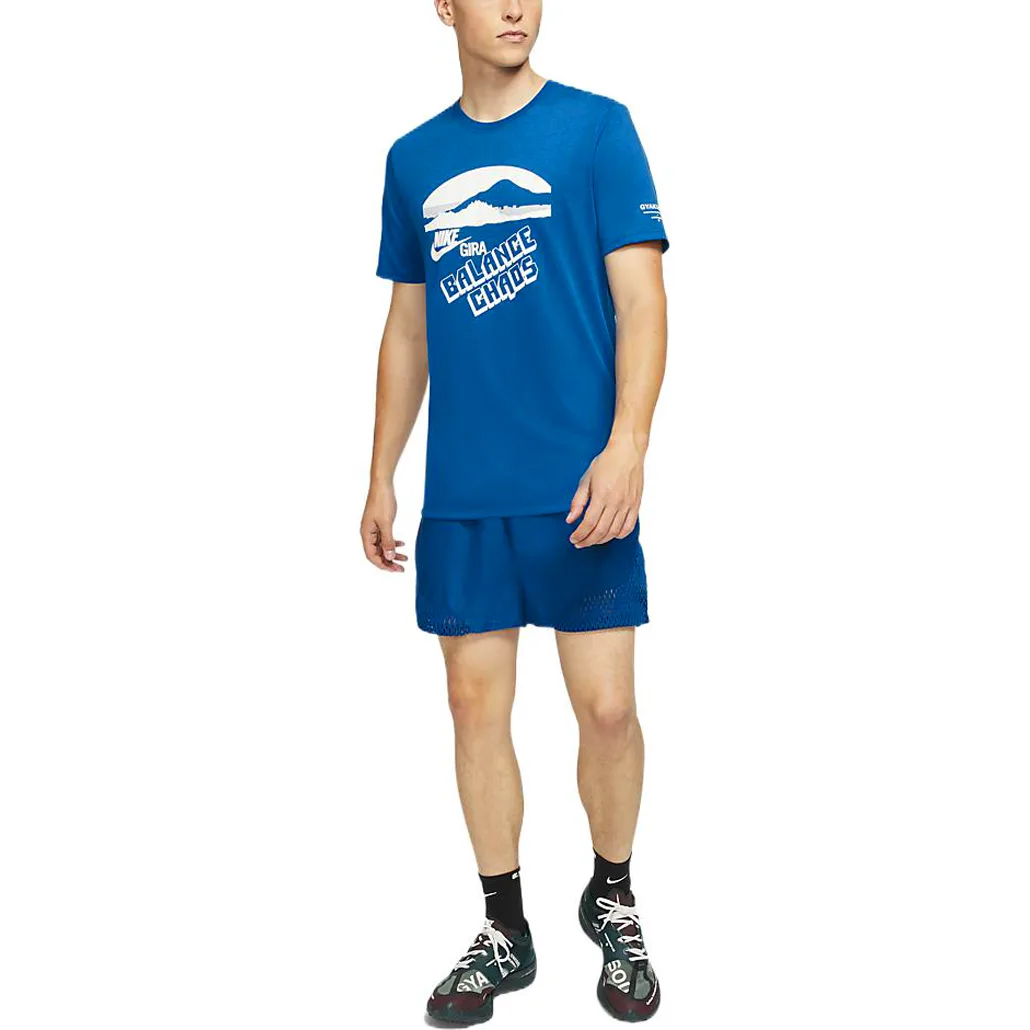 Nike Футболка Gyakusou Team Blue — фото 4