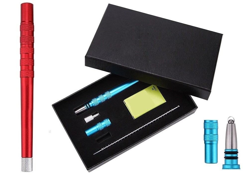 

Карандаш-бритва, красный, для контурирования волос, черный Calissimo