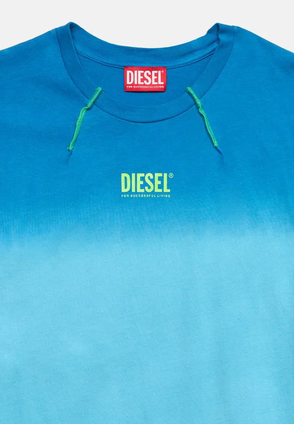 Футболка унисекс с принтом shade Diesel, Bluette — фото 4