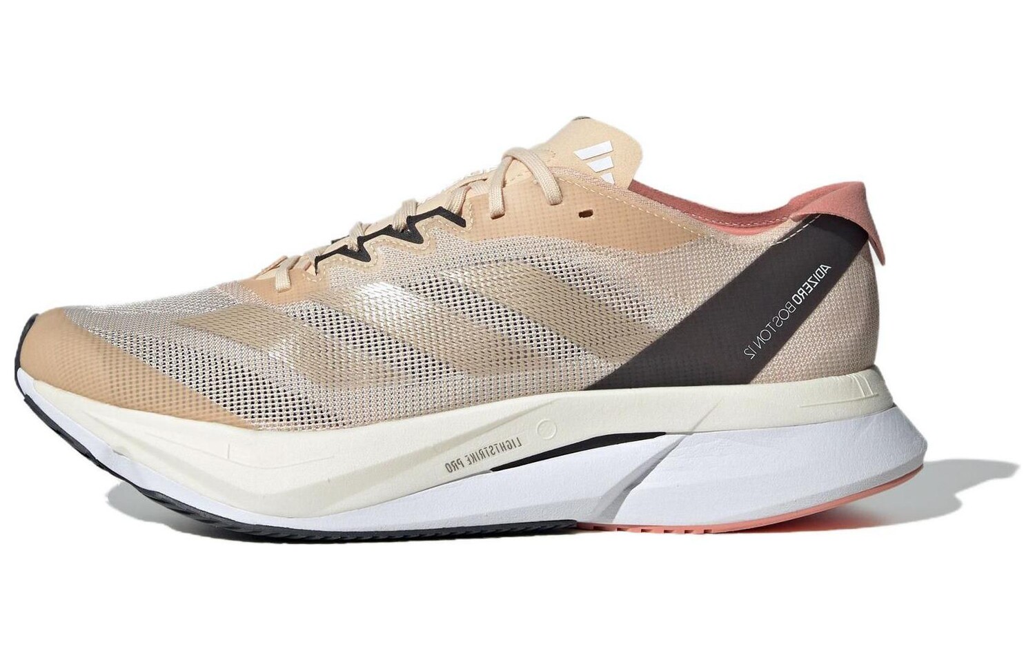 

Кроссовки adidas Adizero Boston 12 Orange Pink, бежевый