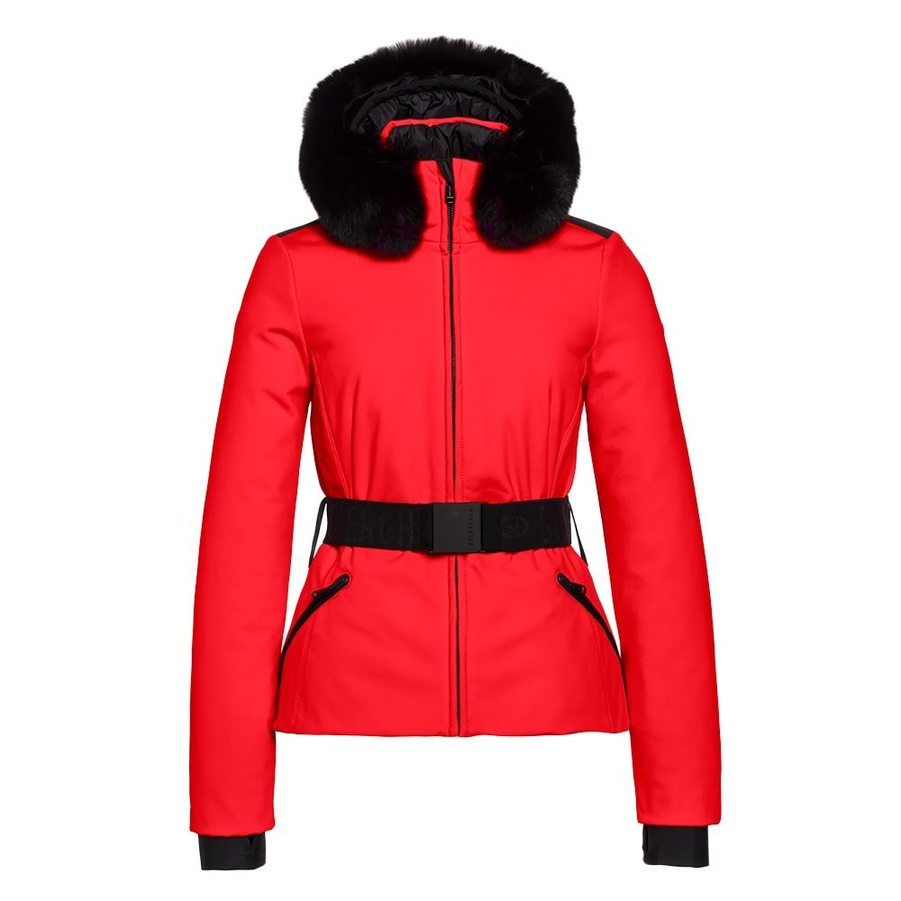 

Пуховая лыжная куртка Goldbergh Hida с искусственным мехом (женская), Flame