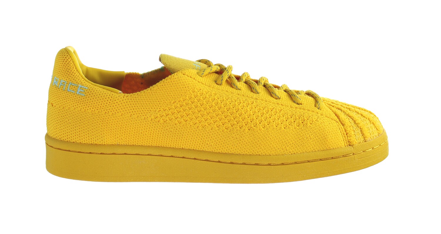 

Желтые кроссовки pw superstar Adidas, желтый