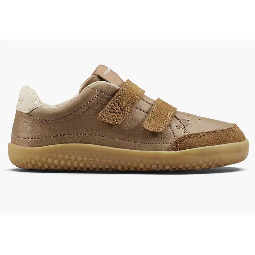 Кроссовки Vivobarefoot Gobi Barefoot Preschool, коричневый — фото 4