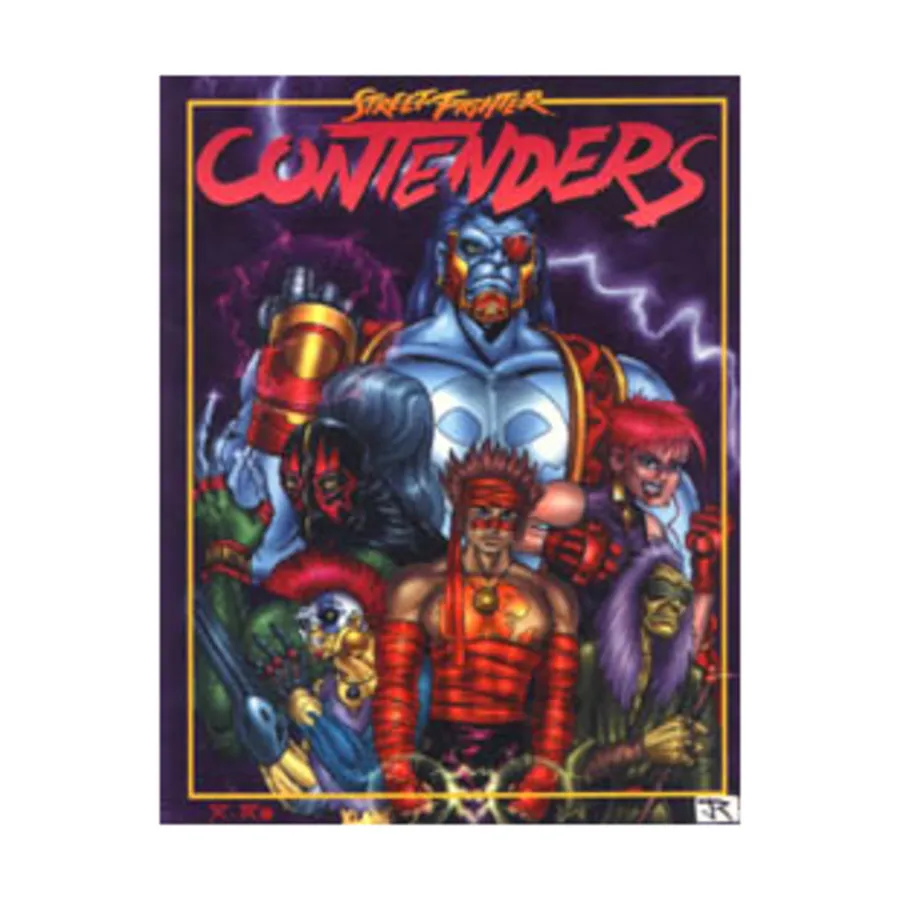 

Contenders, Street Fighter, мягкая обложка