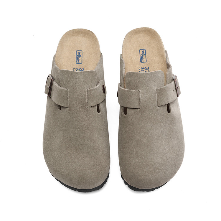 Yeezyy Reezy Женские противоскользящие тапочки с закрытым носком устойчивые к запахам Antelope Brown, цвет Antelope Brown — фото 3