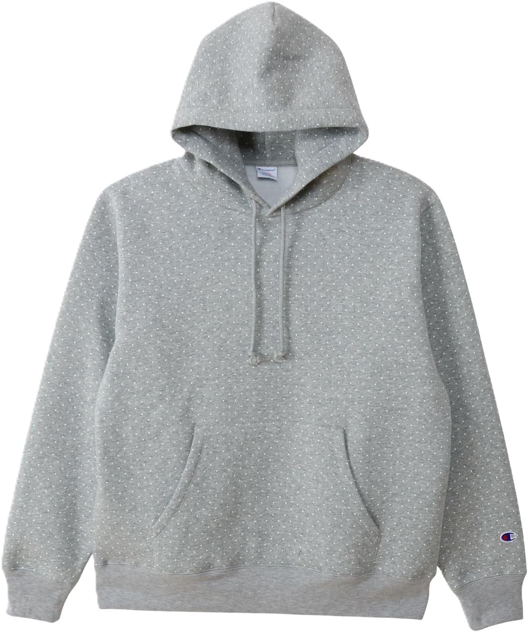 

Мужская повседневная толстовка с длинными рукавами и капюшоном Champion C3-C103 свободного кроя, серый