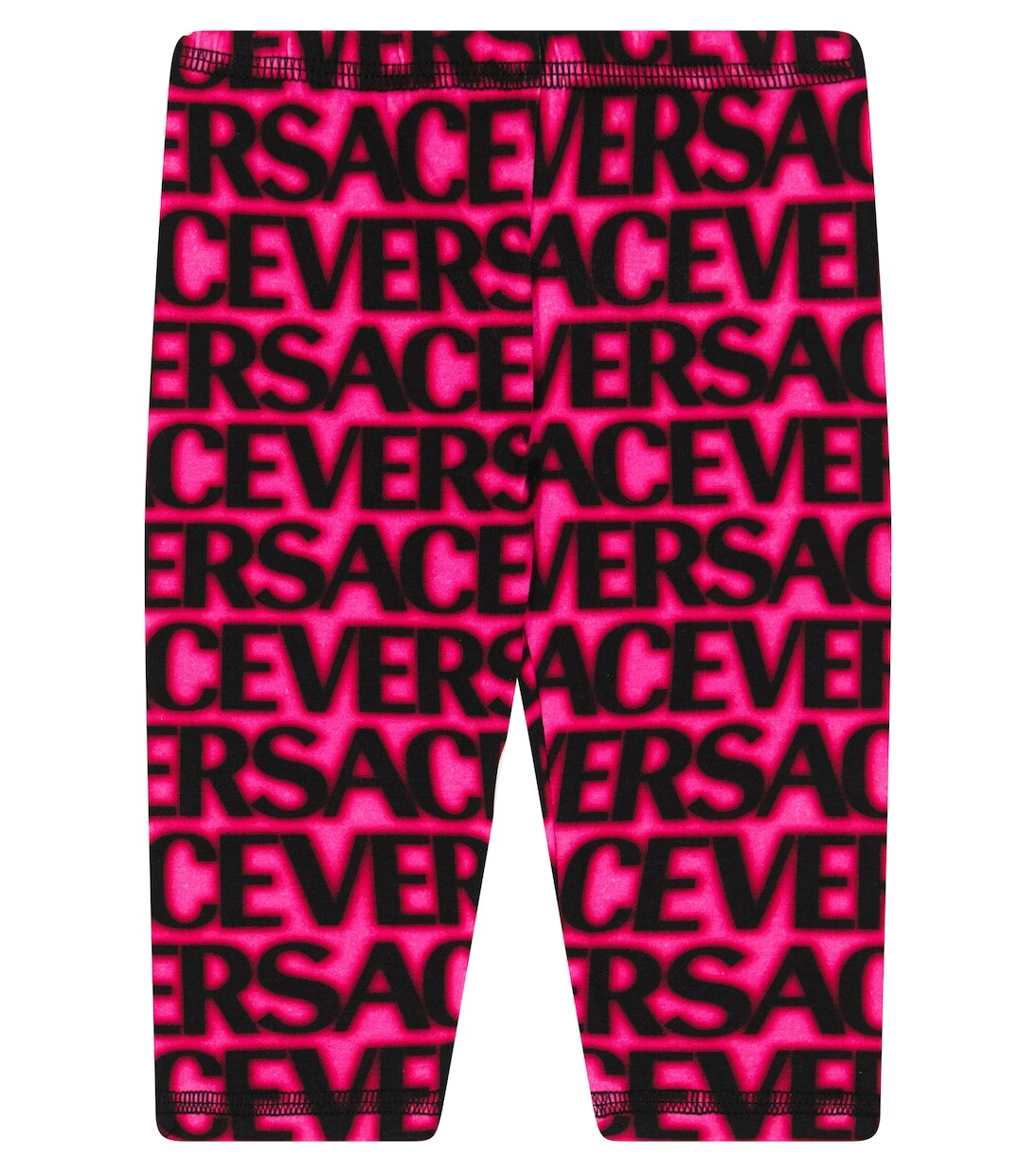 

Леггинсы из смесового хлопка с логотипом baby Versace Kids, розовый