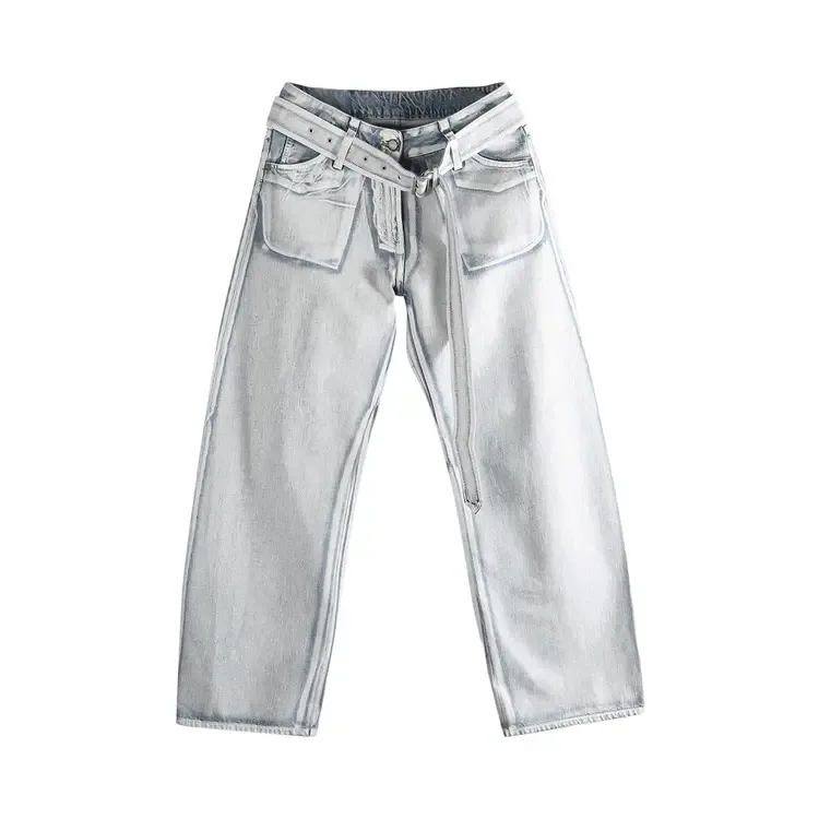 Джинсы Acne Studios Casual Jeans, сине-белые
