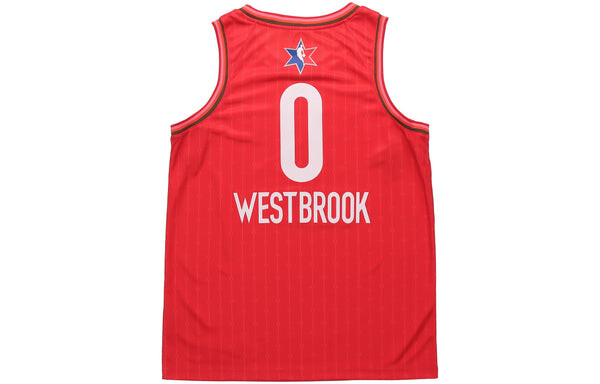 Майка Air Jordan NBA AllStar Edition Swingman Jersey Russell Westbrook NBA2020 Red, красный — фото 2