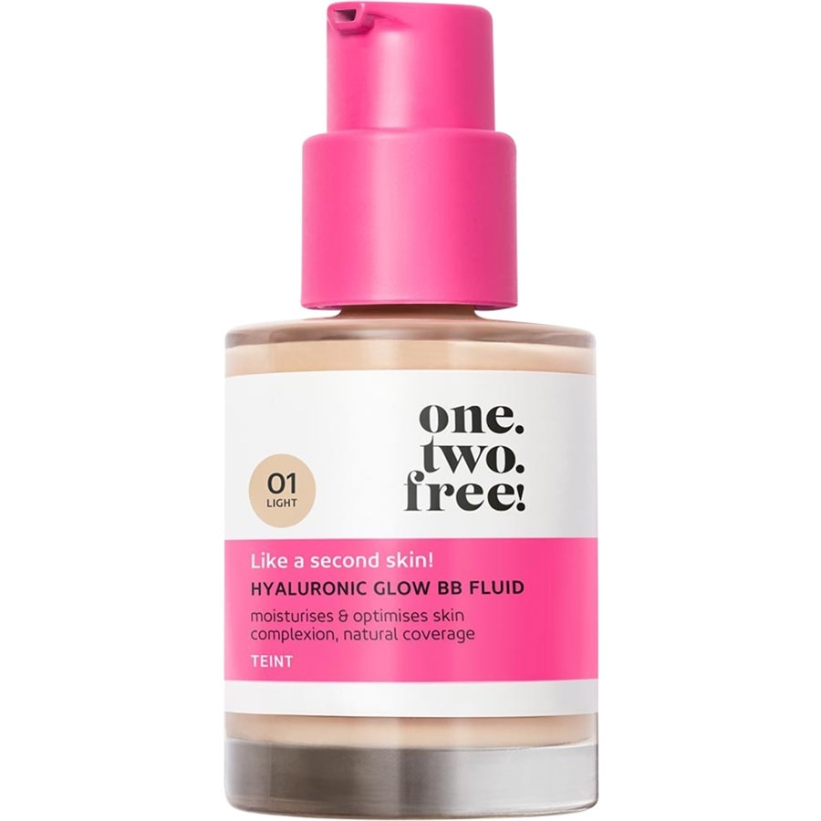 

Тональная основа One.two.free! Hyaluronic Glow BB Fluid, 1 Light / 30 ml