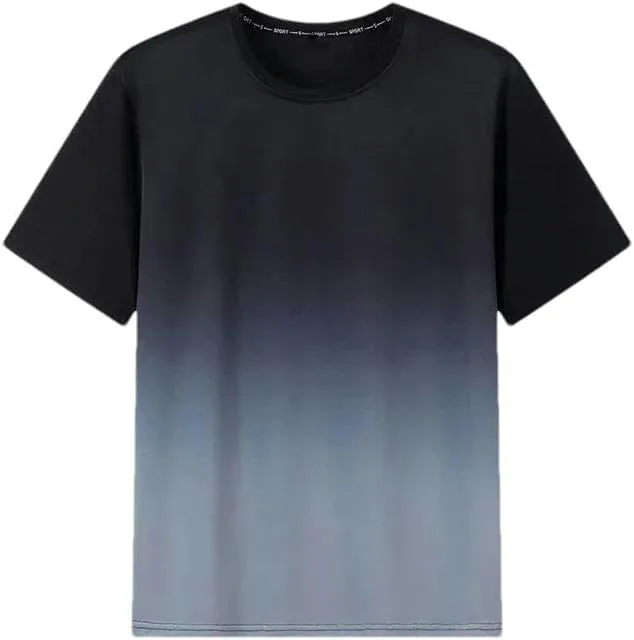 

Летняя мужская футболка с коротким рукавом и круглым воротником XZQYJKP