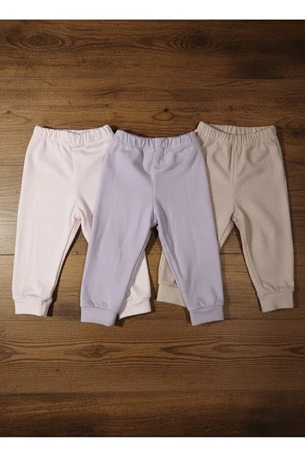 Детские спортивные штаны для девочек с резинкой Basics Buufuu, Lila