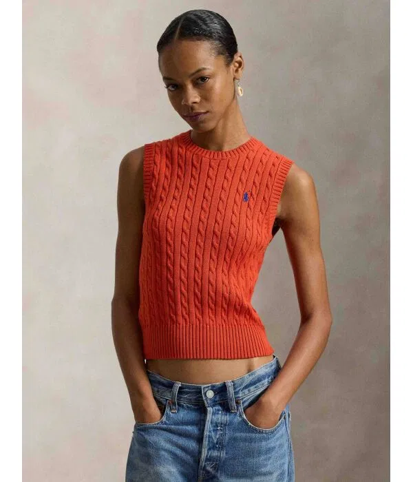 Женский жилет Slim Fit Polo Ralph Lauren, Arancione