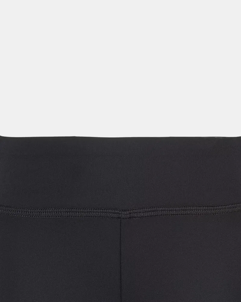 Детские леггинсы-клеш с четырехсторонней растяжимостью UA Motion Flare UnderArmour, Black/White — фото 2