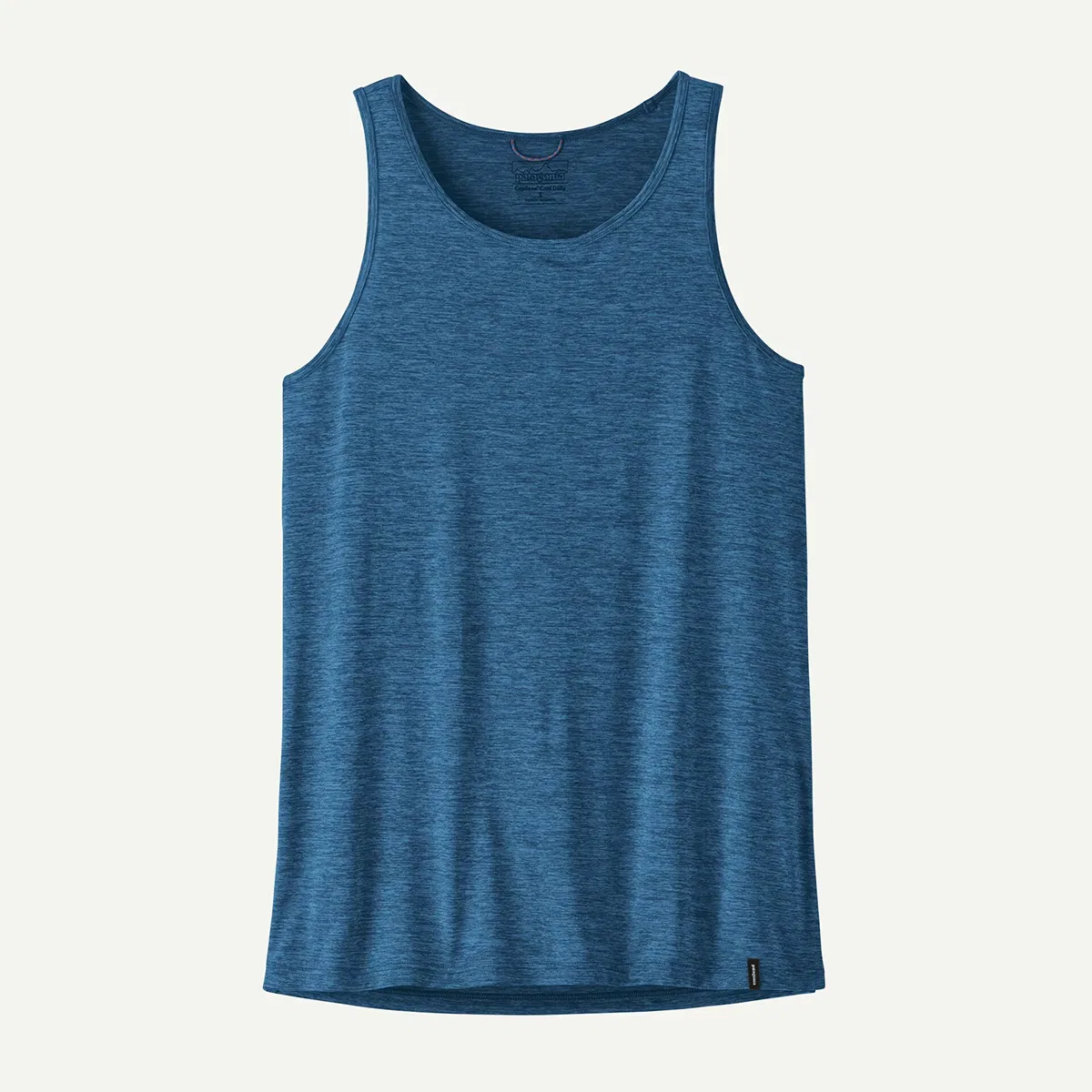Женский топ-борцовка с быстросохнущей ткани Capilene Daily Patagonia, Aquatic Blue/Light Aquatic Blue X-Dye — фото 4