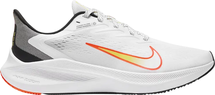 

Кроссовки Nike Wmns Air Zoom Winflo 7 'White Bright Mango', белый