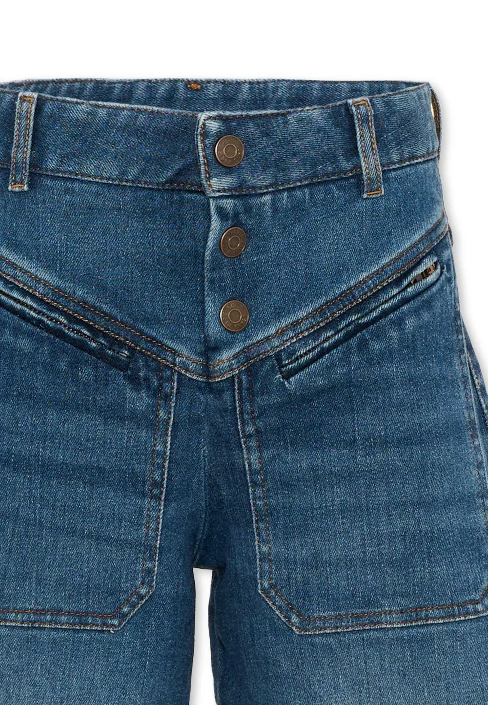 Шорты - шорты Chloé, Denim — фото 3