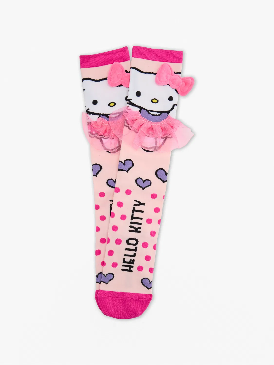 Детские носки Hello Kitty, розовый