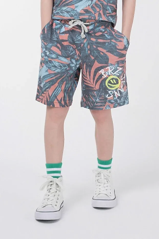 Детские шорты для мальчиков с принтом Brz Kids, Multicolor — фото 4