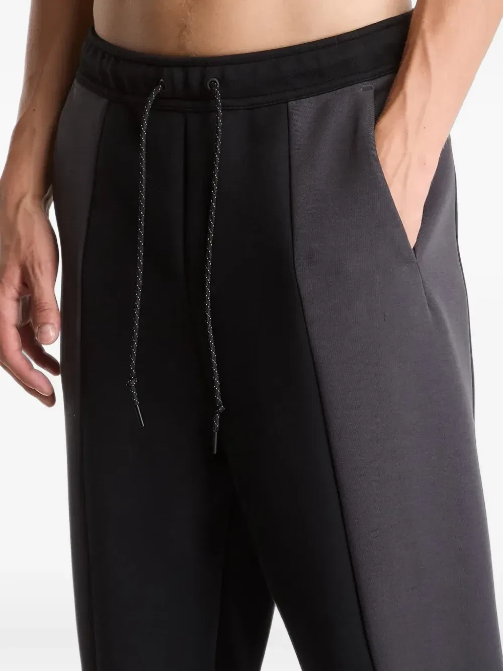 Брюки-карго Tech Fleece с цветными блоками Nike, черный — фото 3
