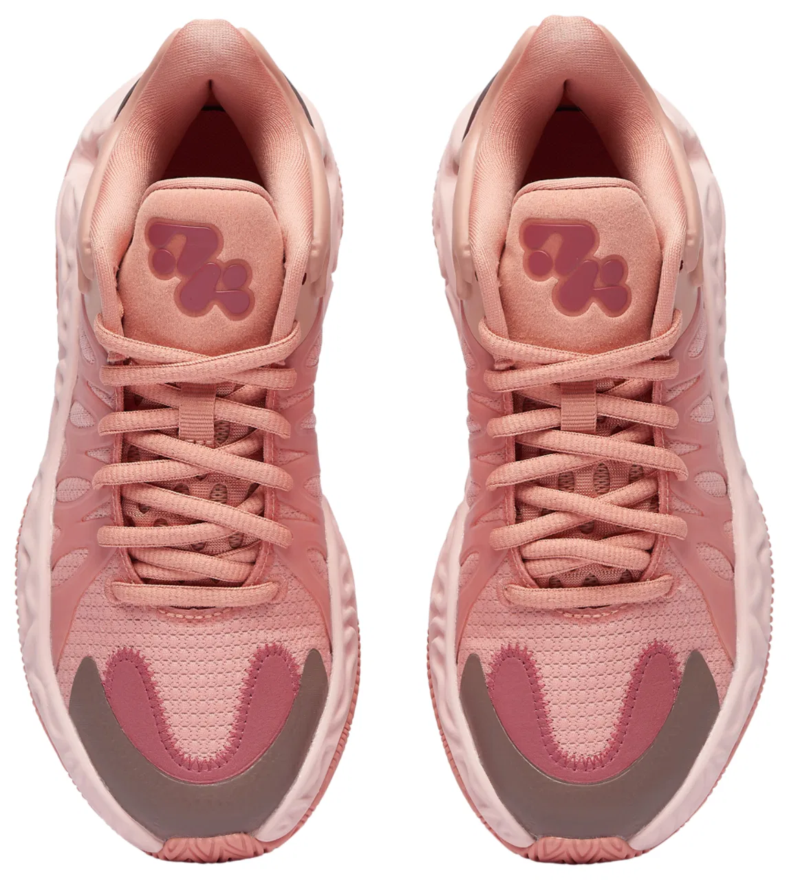 Кроссовки для мальчиков Hali 1 PUMA, цвет Poppy Pink/Rose Dust — фото 4